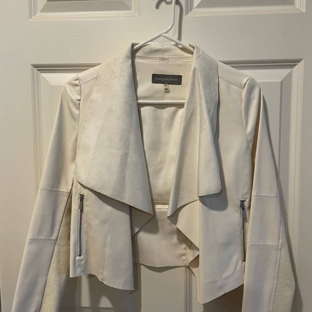 Bagatelle Luxuriously Soft Faux Leather Jacket